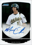 2013 Matt Olson Bowman Chrome Prospects AUTOGRAPH ROOKIE AUTO RC #BCP-MO Oakland A's