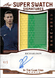 2024 Richarlison Leaf In The Game Used SUPER SWATCH SIGNATURES 4/5 AUTO JERSEY #ISWS-R1 Tottenham Hotspur