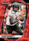 2025 Patrick Mahomes Panini Prizm Draft Picks RED ICE PRIZM #198 Kansas City Chiefs Texas Tech Red Raiders