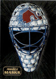 1993-94 Stephane Fiset Pinnacle MASKS #6 Quebec Nordiques