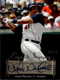 2007 Victor Martinez Upper Deck Exquisite IMAGERY AUTO 06/10 AUTOGRAPH #EI-VM2 Cleveland Indians *NRMT Corners and Edges*