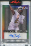 2024 Shedeur Sanders Leaf Pro Set PROSPECTS ROOKIE AUTO AUTOGRAPH #PR-SS1 Cleveland Browns