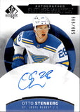 2025-26 Otto Stenberg Upper Deck SP Authentic FUTURE WATCH AUTOGRAPH 589/999 ROOKIE RC AUTO #FW-OS St. Louis Blues
