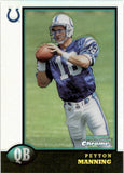 1998 Peyton Manning Bowman Chrome PREVIEW ROOKIE REFRACTOR RC #BCP1 Indianapolis Colts