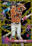 2025 Jung Hoo Lee Topps Cosmic Chrome GOLD INTERSTELLAR REFRACTOR 10/50 #64 San Francisco Giants