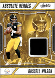 2024 Russell Wilson Panini Absolute ABSOLUTE HEROES JERSEY RELIC 112/250 #AHM-RWN Pittsburgh Steelers