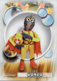 2026 Gonzo Topps Disney Chrome Sapphire WHITE REFRACTOR 16/30 #57 MUPPETS