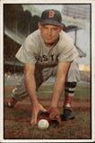 1953 Johnny Lipon Bowman Color #123 Boston Red Sox BV$100