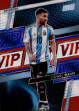 2026 Lionel Messi Panini THE NATIONAL VIP RED WHITE BLUE PRIZM 44/50 #LM ARGENTINA