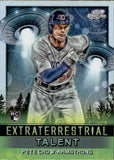 2024 Pete Crow-Armstrong Topps Cosmic Chrome EXTRATERRESTRIAL TALENT ROOKIE RC #ET-9 Chicago Cubs
