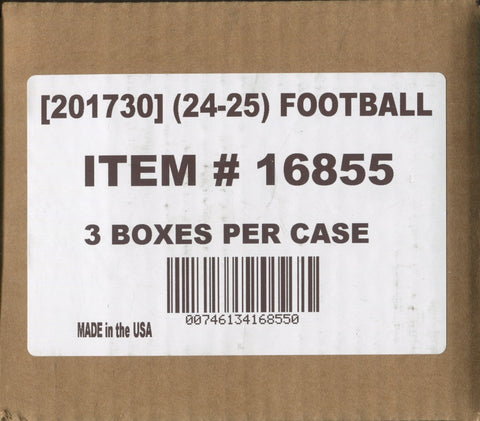 2024 Panini Impeccable Football Hobby, 3 Box Case *RELEASES 5/2*