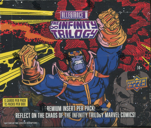 2023 Upper Deck Marvel Allegiance: The Infinity Trilogy Hobby, Box