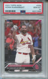 2023 Adam Wainwright Topps Now LAST HOME AT BAT PSA 10 #938 St. Louis Cardinals 1956