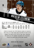2025-26 Macklin Celebrini Upper Deck SPx #14 San Jose Sharks