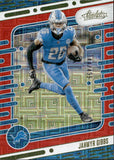 2024 Jahmyr Gibbs Panini Absolute RED SQUARES 144/499 #36 Detroit Lions