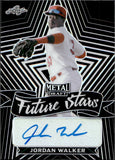 2021 Jordan Walker Leaf Metal Draft FUTURE STARS BLACK AUTOGRAPH 8/15 AUTO #FS-JW1 St. Louis Cardinals