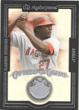 2007 Vladimir Guerrero Upper Deck UD Masterpieces CAPTURED ON CANVAS GAME-USED JERSEY #CC-VG Anaheim Angels