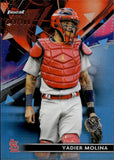 2021 Yadier Molina Topps Finest SKY BLUE REFRACTOR 263/300 #93 St. Louis Cardinals
