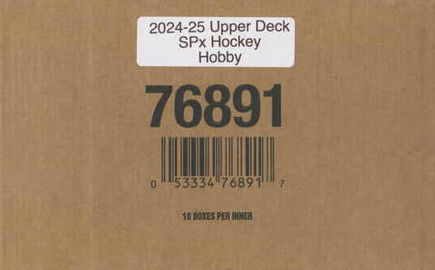 2024-25 Upper Deck SPx Hobby Hockey, 10 Box Inner Case