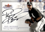 2000 Paul Konerko Fleer AUTOGRAPHICS AUTOGRAPH AUTO Chicago White Sox