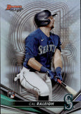 2022 Cal Raleigh Bowman's Best REFRACTOR ROOKIE RC #6 Seattle Mariners 3