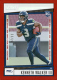 2022 Kenneth Walker III Panini Score RED ZONE ROOKIE 13/20 RC #329 Seattle Seahawks