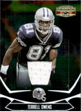 2008 Terrell Owens Donruss Gridiron Gear GAME-USED JERSEY 220/250 #27 Dallas Cowboys