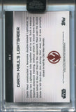 2024 Darth Maul's Lightsaber Topps Chrome Black DEPTHS OF THE DARKSIDE ENCASED #DD-8