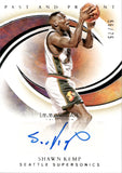 2019-20 Shawn Kemp Panini Immaculate Collection PAST AND PRESENT AUTOGRAPH 56/75 AUTO #PP-SKP Seattle Supersonics