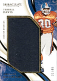 2020 Terrell Davis Panini Immaculate Collection HALL OF FAME JERSEY 33/49 #HOF3 Denver Broncos