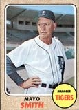 1968 Mayo Smith Topps #544 Detroit Tigers *HIGH NUMBER*