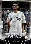 2024 Victor Wembanyama Topps Series 2 FIRST PITCH #FP-1 New York Yankees