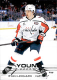 2025-26 Ryan Leonard Upper Deck SERIES 1 YOUNG GUNS ROOKIE RC #238 Washington Capitals