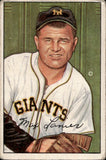 1952 Max Lanier Bowman #110 New York Giants BV$15