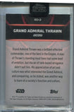 2024 Grand Admiral Thrawn Topps Chrome Black EMBRACE THE DARK SIDE ENCASED #ED-2