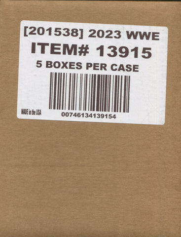 2023 Panini Immaculate WWE Hobby, 5 Box Case