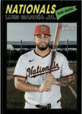 2026 Luis Garcia Jr. Topps Heritage CHROME BLACK REFRACTOR 77/77 #43 Washington Nationals