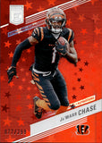 2023 Ja'Marr Chase Panini Donruss Elite ASPIRATIONS 77/299 #47 Cincinnati Bengals