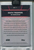 2024 Death Troopers Topps Chrome Black EMBRACE THE DARK SIDE ENCASED #ED-11