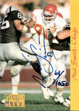 1993 Neil Smith Classic PRO LINE LIVE AUTOGRAPH AUTO Kansas City Chiefs