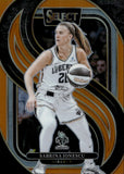 2025 Sabrina Ionescu Panini Select WNBA ORANGE PREMIER LEVEL 088/125 #108 New York Liberty