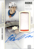 2023-24 Samuel Bolduc Upper Deck Premier ROOKIE AUTO PATCH 154/249 RC AUTOGRAPH #AR-SB New York Islanders
