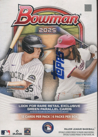 2025 Bowman Baseball Blaster, Box *RELEASES 5/7*