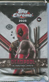 2025 Topps Chrome Marvel Deadpool Hobby, Pack
