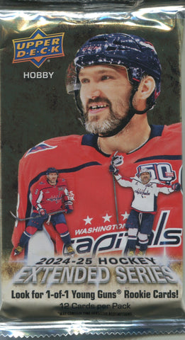 2024-25 Upper Deck Extended Series Hockey Hobby, Pack