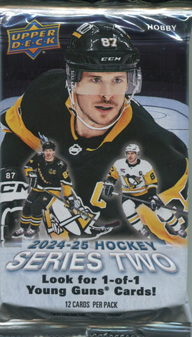 2024-25 Upper Deck Series 2 Hockey Hobby, Pack