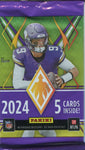 2024 Panini Phoenix Football Hobby, Pack