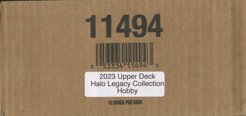 2023 Upper Deck Halo Legacy, 12 Hobby Box Case