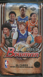 2025-26 Bowman Basketball Jumbo, Pack