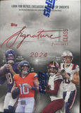2024 Topps Signature Class Football Blaster, 40 Box Case
